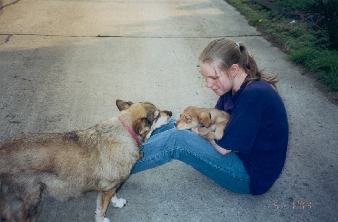 Meeting my new mom...